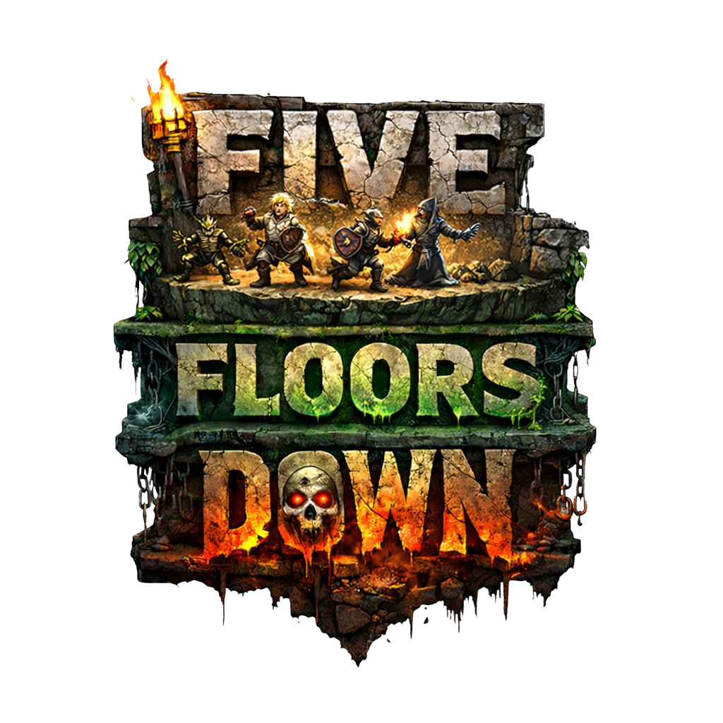 Five Floors Down board game logo